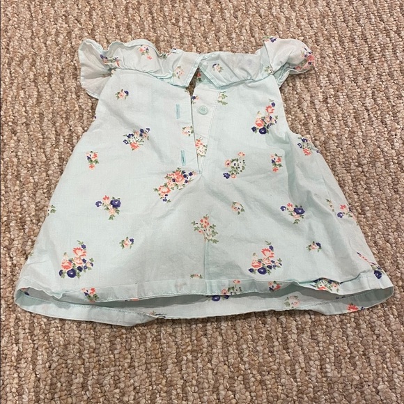 Janie and Jack 0 to 3 Months Baby Girl Floral Dress - Picture 4 of 5